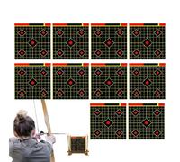 Precision Paper Targets - Training Tool for Practice | Double Offset Paper, 12x12 Inch Size, Indoor Range Target, Suitable for Men, Women Used in Range, Aim Training