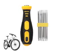Precision Repair Kit, Adjustable Driver Tool Set, Magnetic Tip with 12 Bit, Heavy Duty Chrome Vanadium Screwdriver Set, Workshop Gear with Compact Case, Utility Tools for Household Projects