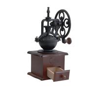 Precision Retro Hand Crank Coffee Grinder - Manual Home Portable Coffee Bean Mill (Vintage Style)(Coffee)