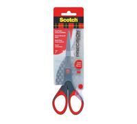 Precision Scissors, Pointed, 7 Length, 2-1/2 Cut, Gray/Red, Sold as 1 Each