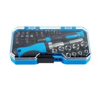Precision Screwdriver Set - Portable Magnetic Tool Kit With Storage Case | Flathead Phillips Hex Screwdriver Set For Home Garage Workshop Mechanics Auto Furniture Gadgets Electronics Repair Use