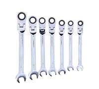 PRECISION-STEEL 211444 7 Chiavi miste a Cricchetto 8, 9, 10, 11, 12, 13, 14 mm - Strumenti di precisione per il vostro veicolo