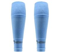 Precision Training Calzini da calcio da uomo, senza piedi, tinta unita, blu, taglia 40-46, Blu, 7-12