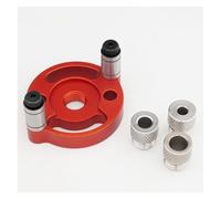 Precision Vertical Drilling Jig | Metal Woodworking Drill Guide & Hole Locator for DIY & Professional Wood Board Joinery (A Locator 3 Drills)