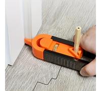 Precision Woodworking Tool Set with Locking Mechanism - Adjustable Irregular Curve and Contour Marker Ruler, Durable Plastic/Metal,Woodworking Tools