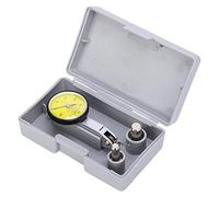 Precisione 0,01 mm Quadrante a leva Indicatore di test Misuratore Kit di strumenti Gage con custodia grigia Misurazione accurata durevole per lavori di ispezione meccanica