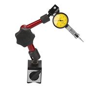 Precisione Comparatore Centesimale Indicatore di Leva Impermeabile Dial Test con Base Magnetica Universale Flessibile (Dial Indicator + Base)