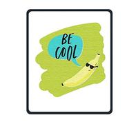 Precisione cucita e resistente Cool Bananna Creazione di Mouse Pad unico Impermeabile Studio di gioco da ufficio Tappetini per il mouse Tappetino antiscivolo in gomma Tappetino per mouse