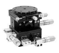 Precisione della tavola di traslazione manuale della piattaforma di spostamento a 4 assi XYZR(LTP125-LM-2N)