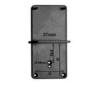 Precisione Lavorazione Del Legno Drill Guida Consiglio di Posizionamento Strumento per il posizionamento accurato dei fori e migliora l'efficienza di perforazione Guida del trapano per la lavorazione