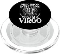 Precisione nelle mie vene sì, sono una Vergine PopSockets PopGrip per MagSafe