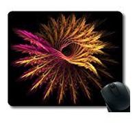 (Precisione pad del mouse pad) Abstract Fractal Sphere Eye Gaming tappetino per il mouse per mac o computer