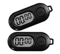 Precisione Piccolo Portachiavi Timer Timer Non Graffio Disegni Digitali per Sport Cucina Attività All'aperto Non Graffi Timer