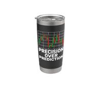 Precisione sulla previsione - Trading Day Trader Bicchiere termico in acciaio inox doppia parete