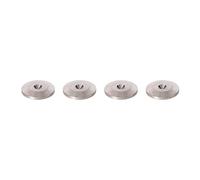 PrecisionG cciaio Inossidabile Super Sottile Altoparlanti Piedino 20mm DIA - 4pz