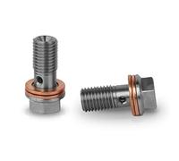 Precisiongeek M10 x 1.25 INOX BANJO Bullone L-22mm & KIT RONDELLE 2pz