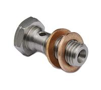 PrecisionGeek M10 x 1.5mm INOX BANJO Bullone & KIT RONDELLE freno L-20mm