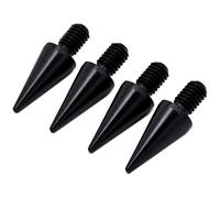 PrecisionGeek M8 Alluminio Nero Spike/Cono absorber per altoparlanti vite - 4 pz