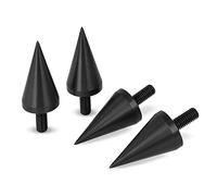PrecisionGeek Spike M10 Alluminio Anodizzato Nero/Cono absorber per altoparlanti vite - 4 pz