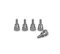 Precisiongeek Viti a testa zigrinata in acciaio inox M3,5 x 10 mm (5 pezzi)
