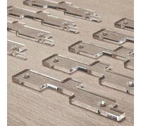 Precisioni ACRYLIC Router Table Allineamento Impostazione Del Blocco Block Strumento Per Segale E Accessori Accessori Da 10 Impostazione Del Router Acrilico Blocco Configurazione