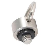 Precisioni lavorate 1/4" vite della macchina fotografica con gli assi della testa D degli appartamenti per l'attrezzatura professionale di fotografia