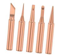 Precisions Engineered Saldatura Tip Set per la riparazione di circuiti Design infuso di rame Forma di punta multipla Stazione di saldatura Precisioni Temperatura di saldatura Configurazioni multiple
