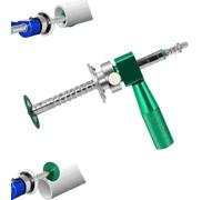 Precisions PVC Internal Pipe Cutter,PVC Inside Pipe Cutting Tool，green | Adjustable-Depth Drill Attachment for Flush PVC Cuts in Tight Spaces with Diamond Cutting Wheel,Easy Control Durable Design