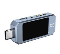 Precisions - Tester USB C 3.1, multimetro digitale DC48V per la misurazione di tensioni e correnti con strumento di analisi delle increspature dello schermo