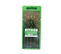Preciso M35 Twist Drill Bit Straight Shank Cobalto Acciaio Finitura Lucida per Forare Acciaio e Materiali Duri Strumenti Professionali Drill Bit