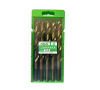Preciso M35 Twist Drill Bit Straight Shank Cobalto Acciaio Finitura Lucida per Forare Acciaio e Materiali Duri Strumenti Professionali Drill Bit