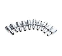 Preciso Progettato Professionale Breve Socket Set Chiave Accessorio 6 Punto Metrico 4mm a 14mm Strumento di Manutenzione Automobilistica Preciso Presa Lavorata