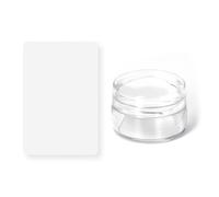 Preciso Silicone Chiodi Trasparente Stampaggio Strumento Per L'allineamento Del Modello Senza Sforzo Più Unghie Modelli di Arte Trasparente Silicone Stamper