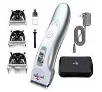 Precuttify Tosatrice professionale per cani, resistente, a basso rumore, ad alta potenza, ricaricabile, senza fili, per cani di piccola e grande taglia, gatti e animali domestici