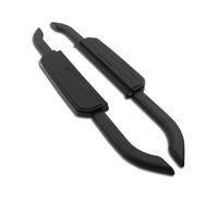 Predator 4x4 Pedane laterali per pedane fisse, coppia di pedane fisse, in alluminio resistente, colore nero lucido, progettate per Land Rover Defender 90 L663 2020+