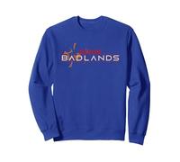 Predator: Badlands Official Movie Logo Felpa, Unisex per Adulti, Blu Reale, S