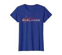 Predator: Badlands Official Movie Logo Maglietta, Donna, Blu Reale, XS