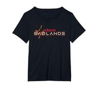 Predator: Badlands Official Movie Logo Maglietta, Donna Plus-Size, Nero, 3X