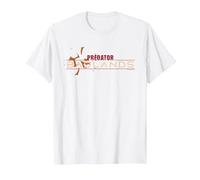 Predator: Badlands Official Movie Logo Maglietta, Uomo, Bianco, XL