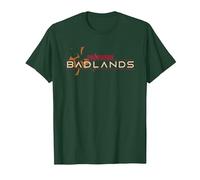 Predator: Badlands Official Movie Logo Maglietta, Uomo, Verde Foresta, S
