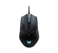 Predator Cestus 335, Mouse Gaming, fino a 19.000 DPI, 5 livelli DPI, 10 Pulsanti Programmabili con Buster Fire, IPS 400, Sensore Pixart 3370, Scrolling Infinito, Mouse USB, Nero