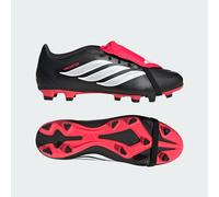 PREDATOR CLUB Fold-Over Tongue Firm Ground/Multi Ground Scarpe da calcio Core Black / Cloud White / Lucid Red 42 2/3