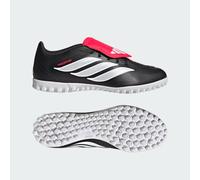 PREDATOR CLUB Scarpe da calcio Fold-Over Tongue Turf Core Black / Cloud White / Lucid Red 43 1/3