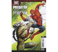 Predator Vs. Spider-Man #1 Greg Land 2nd Printing Main Cover with Rated Comics Acrylic Backer