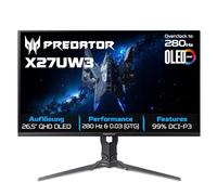 Acer Predator X27UW3bmiiprx Monitor PC 67,3 cm (26.5'') 2560 x 1440 Pixel Quad HD QD-OLED Nero Acer