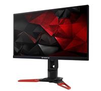 Acer Predator XB271HKbmiprz Monitor Gaming G-Sync da 27", Display IPS 4K Ultra HD, 60 Hz, 4 ms, 16:9, HDMI, DP, USB3.0, Lum 300 cd/m2, ZeroFrame, Speaker Integrati, Pivot, Cavi DP, USB3.0 Inclusi