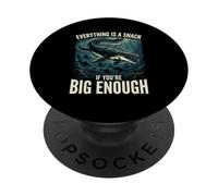 Predatore di rettili marini preistorici Mosasaurus PopSockets PopGrip Adesivo