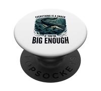 Predatore di rettili marini preistorici Mosasaurus PopSockets PopGrip Adesivo