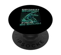 Predatore di rettili marini preistorici Mosasaurus PopSockets PopGrip Adesivo