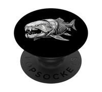 Predatore marino preistorico della paleontologia fossile di Dunkleosteus PopSockets PopGrip Adesivo
